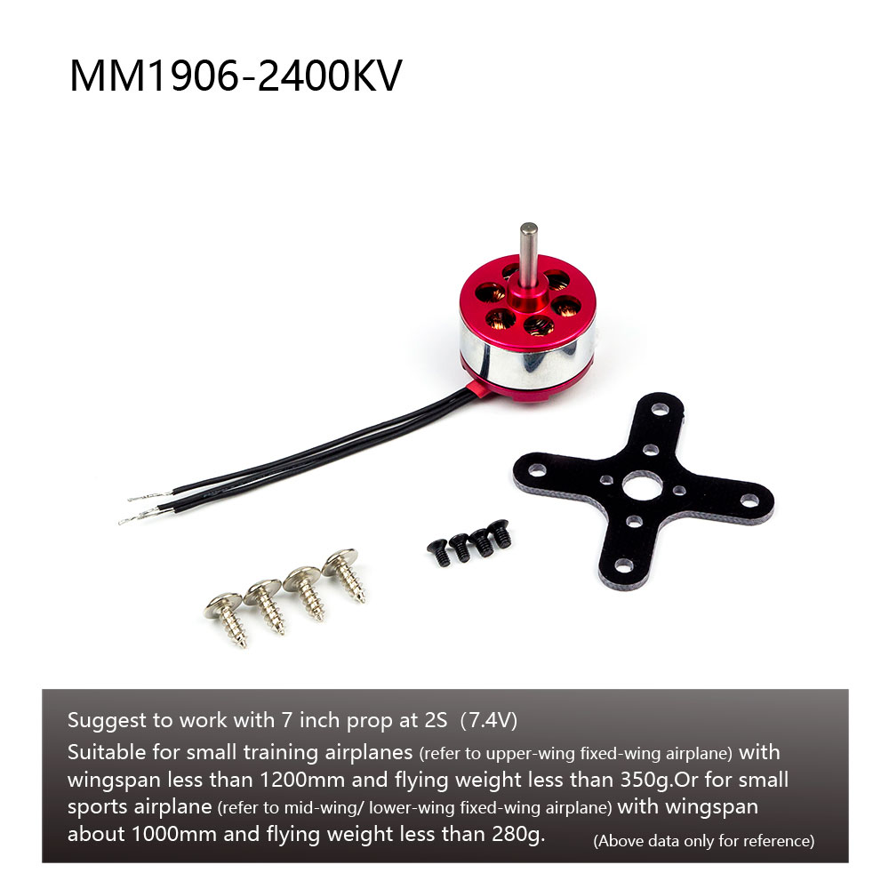 AEORC MM1906/1908 Brushless Mo - огляд і ціна Rc Hobby Engine