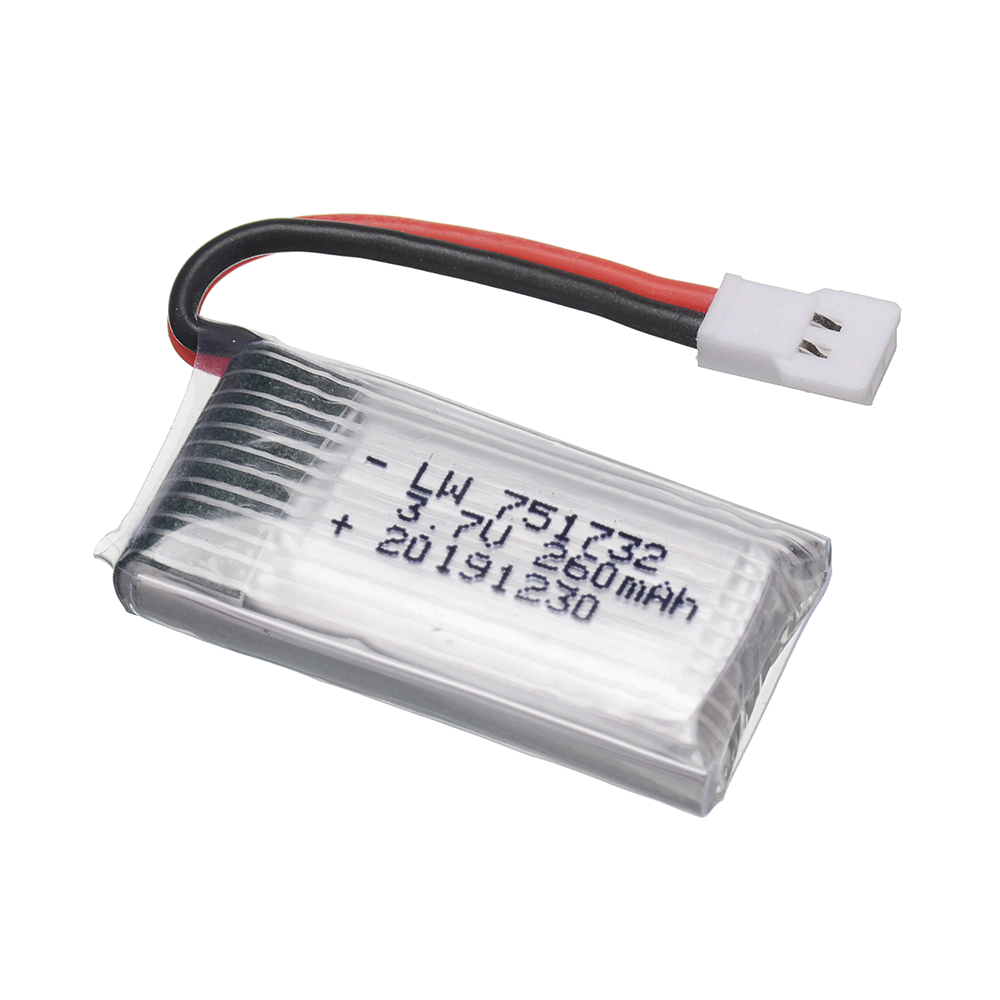 H8 H36 Battery 3.7V 260mAh Lip - огляд і ціна Top Rc Hobby Mini Xcub