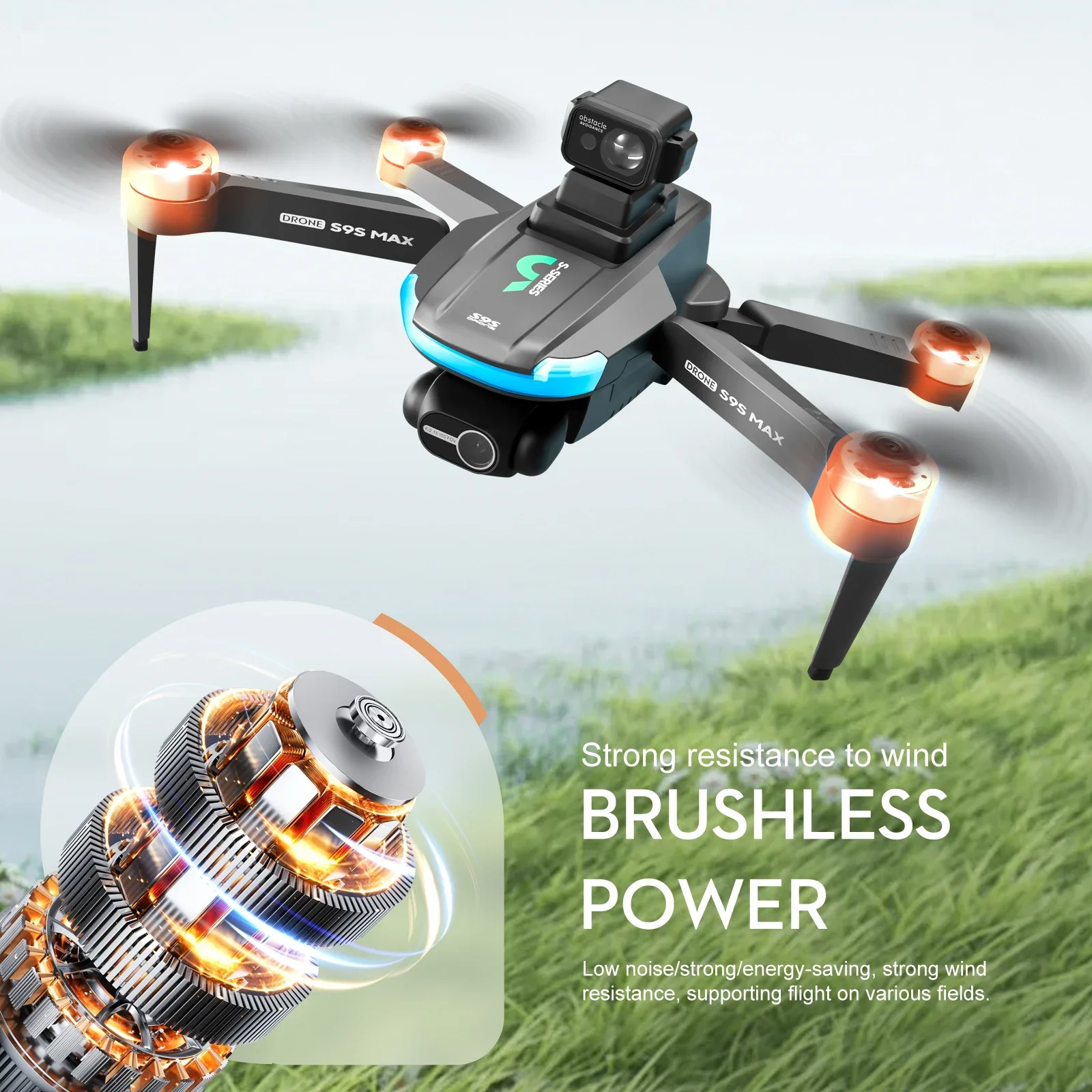 NEW S9S MAX MINI Drone 4K 2-Ax - огляд і ціна Top Rc Hobby Mini Xcub