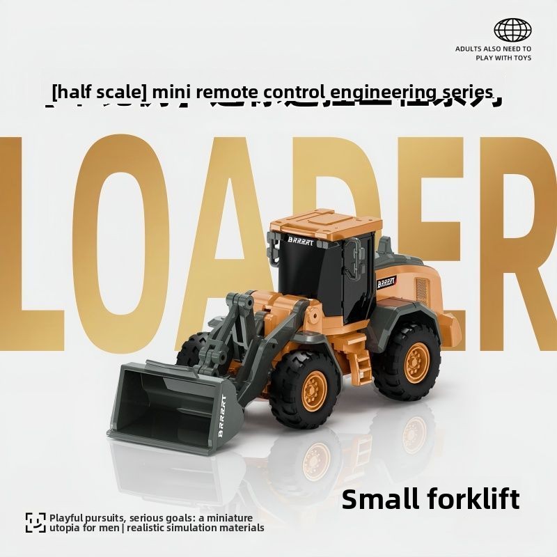 1:64 Metal RC Engineering Car  - огляд і ціна Rc Hobby Workbench
