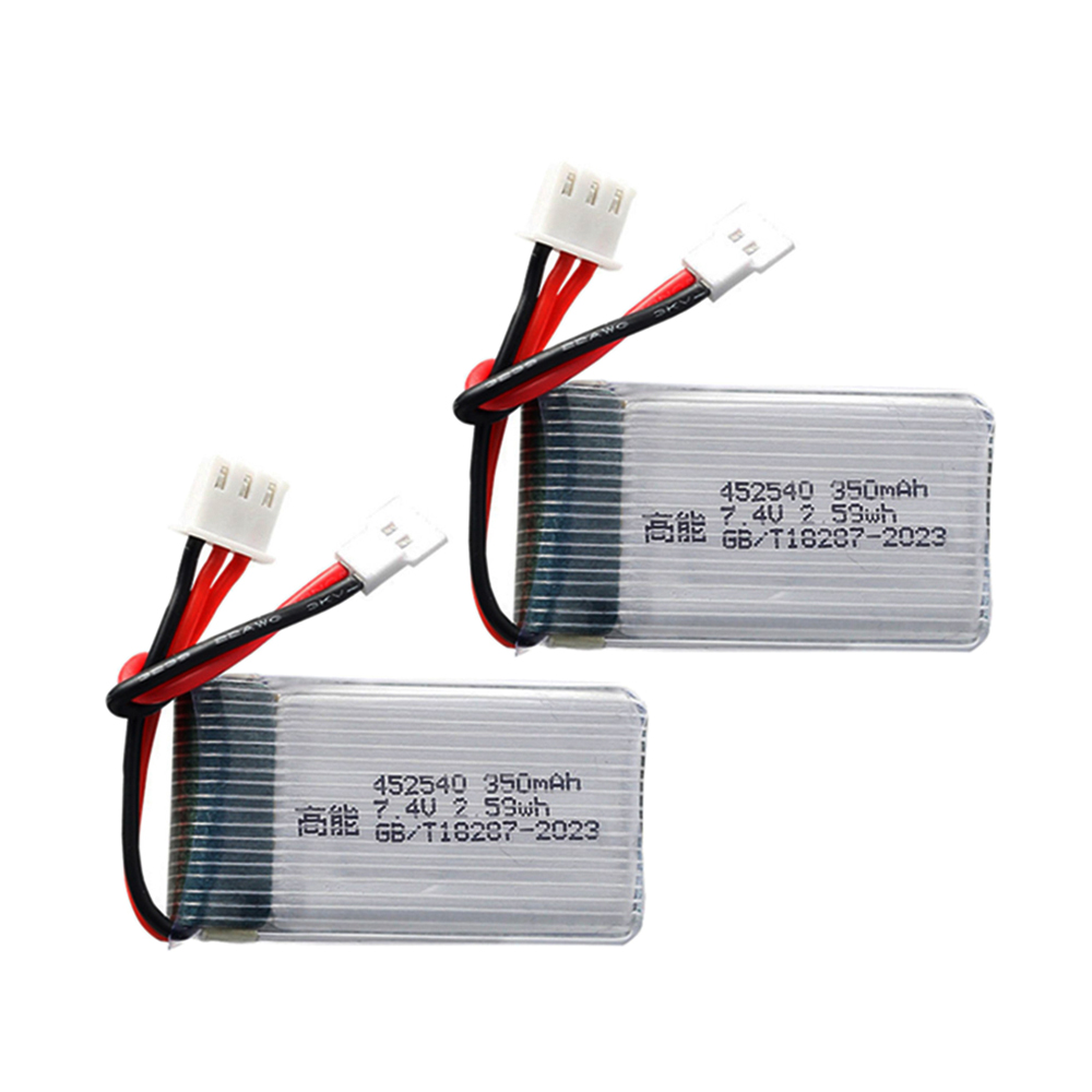 2S 7.4V 350mAh Lipo Battery fo - огляд і ціна Top Rc Hobby Mini Xcub
