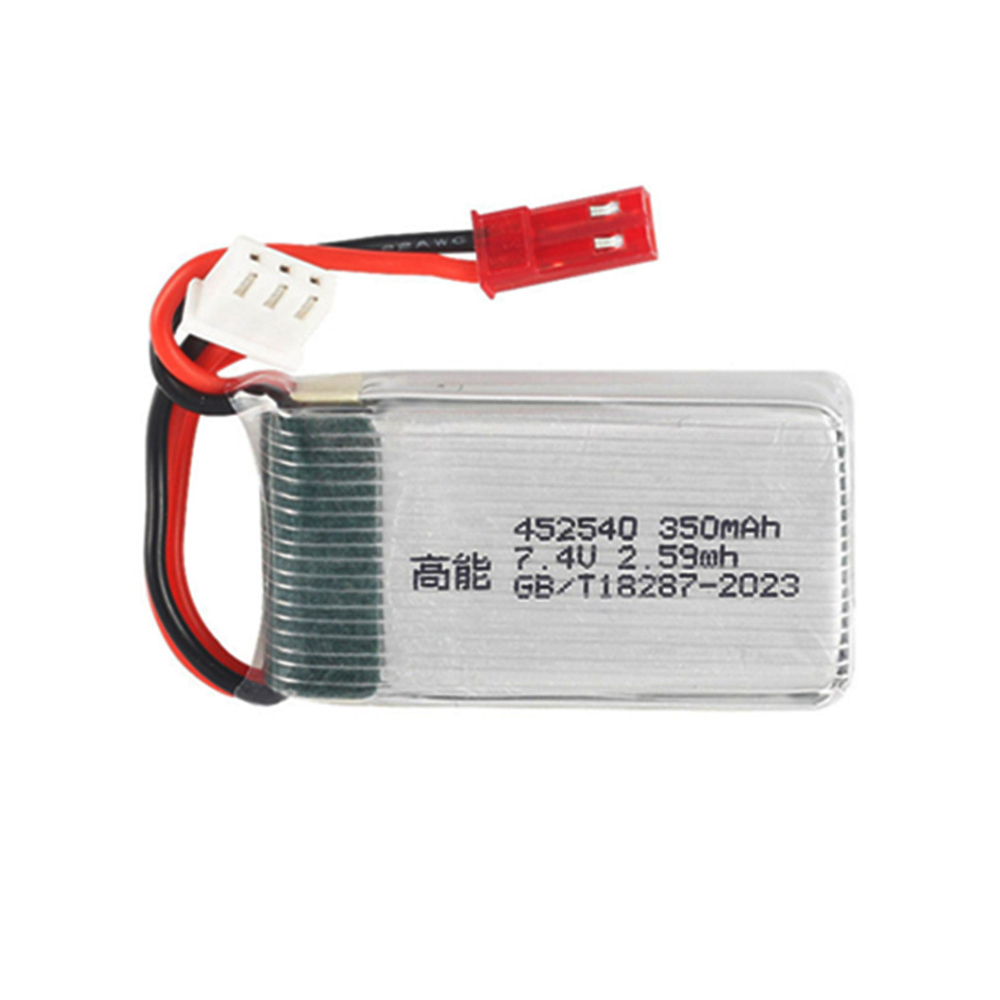 2S 7.4V 350mAh Lipo Battery fo - огляд і ціна Top Rc Hobby Mini Xcub