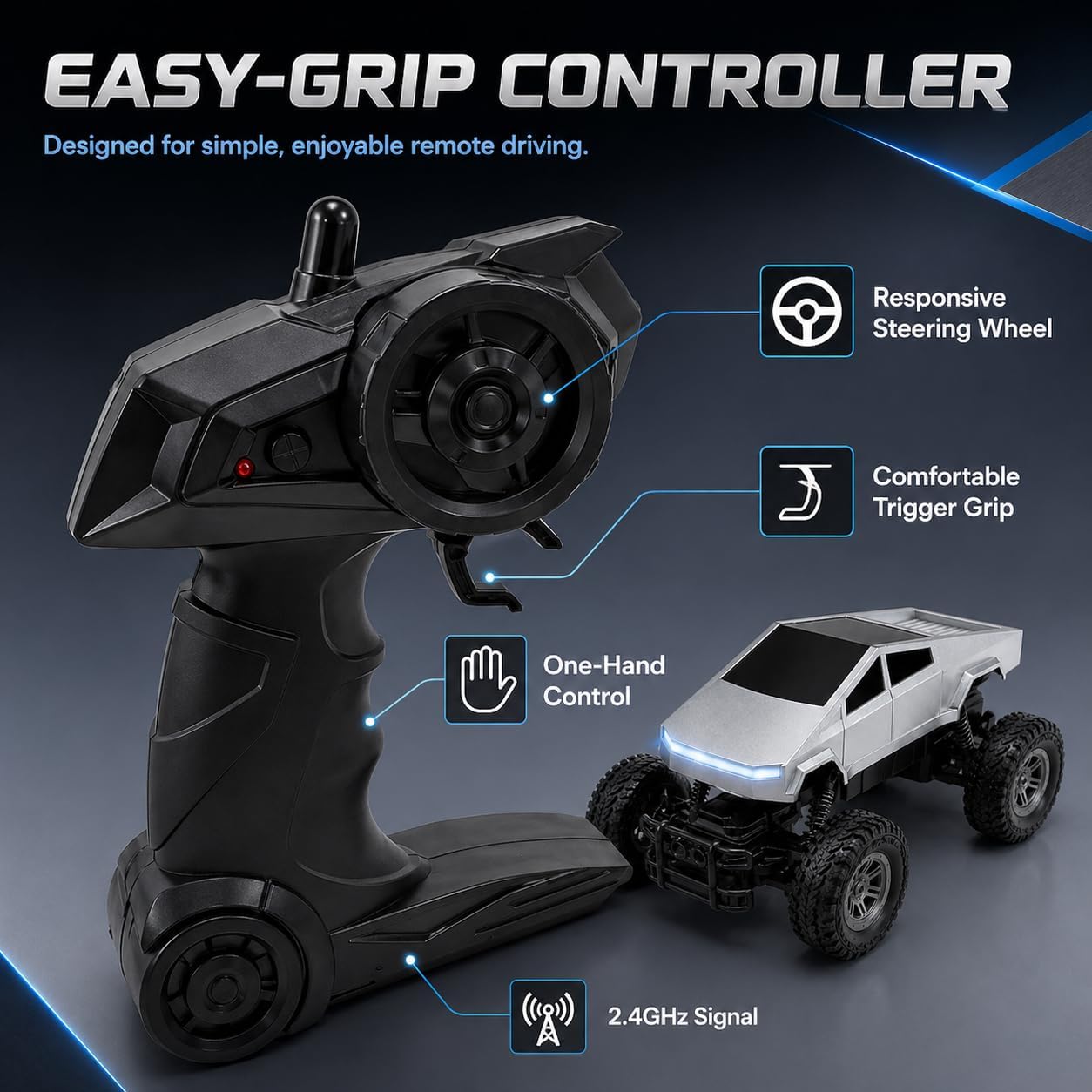 1:18 RC Car Remote Control Tru - огляд і ціна Rc Hobby Horizon