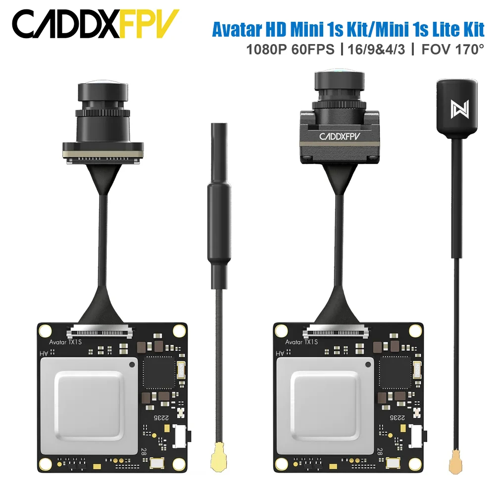 CADDX Walksnail Avatar HD Mini - огляд і ціна Top Rc Hobby Mini Xcub