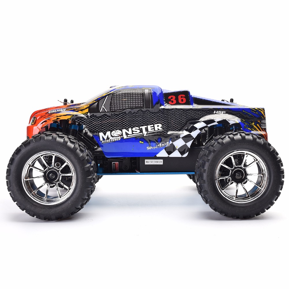 HSP RC Truck 1:10 Scale Nitro  - огляд і ціна Rc Hobby Engine