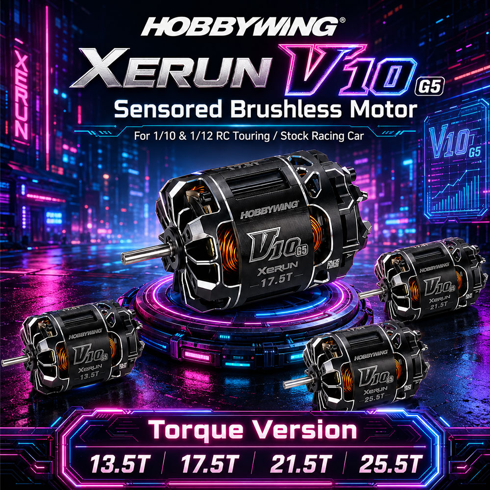 HOBBYWING XERUN V10 G5 Standar - огляд і ціна Rc Hobby Engine